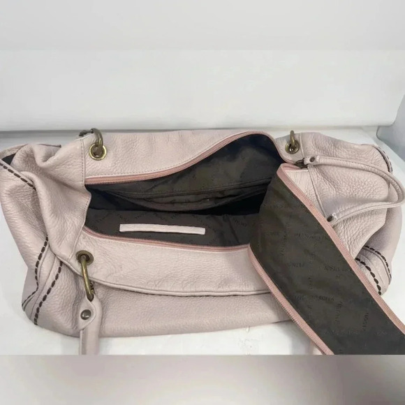 Plinio Visona Italia 1959 Pale Pink Leather handbag - Picture 11 of 16